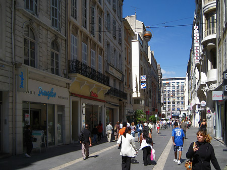 Einkaufsstraße in Marseille