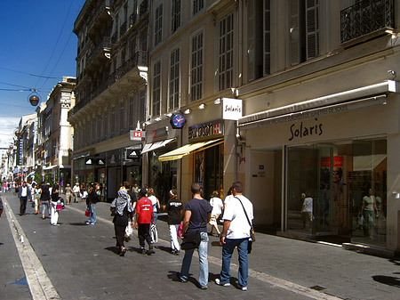 Fotos Einkaufsstraße in Marseille