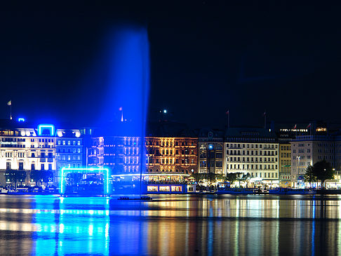 Fontäne auf der Binnenalster